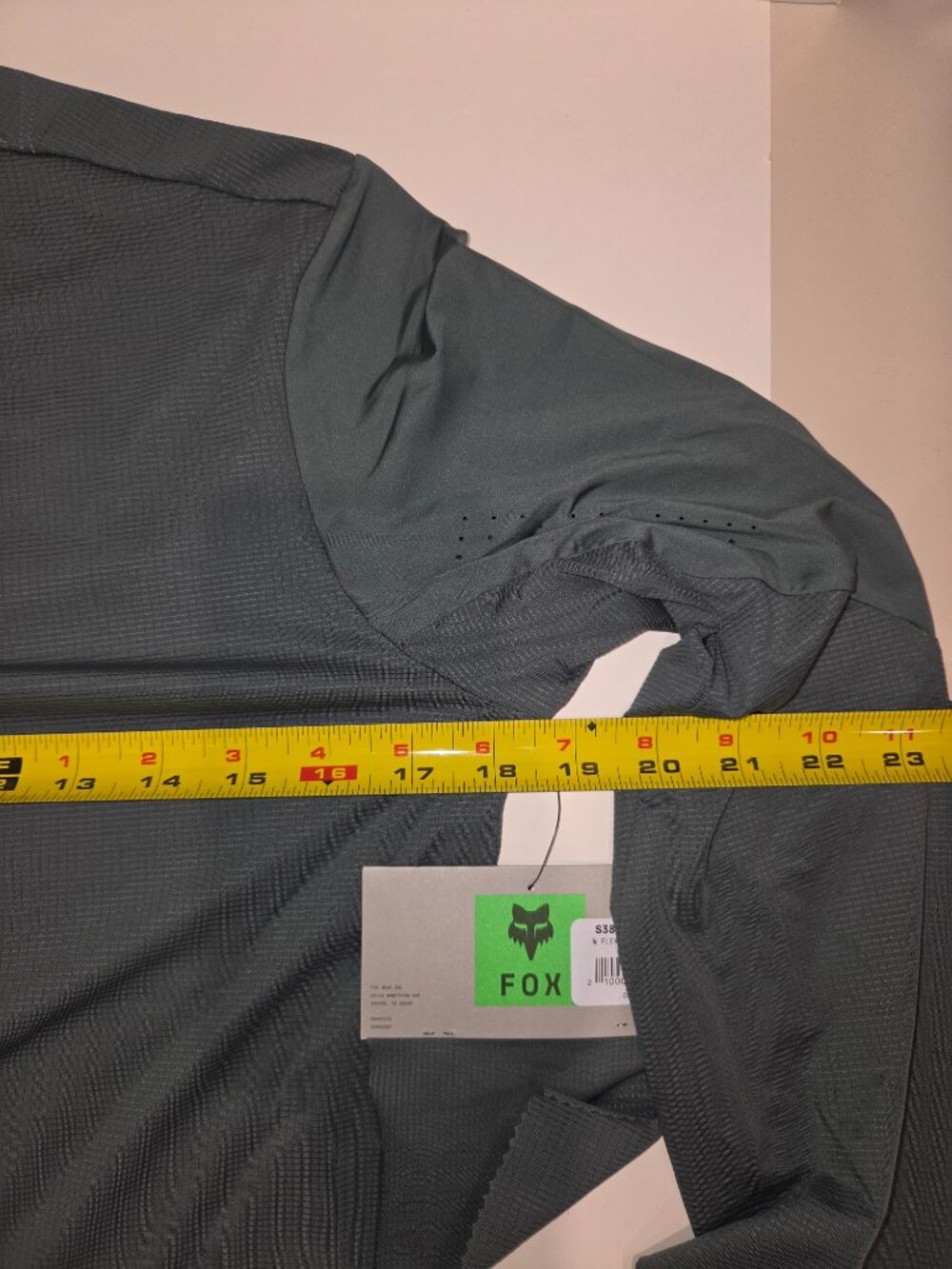 Fox Women's Flexair Long Sleeve Cycling Jersey Sage Size S New s/tag Retail $105 - Picture 7 of 9